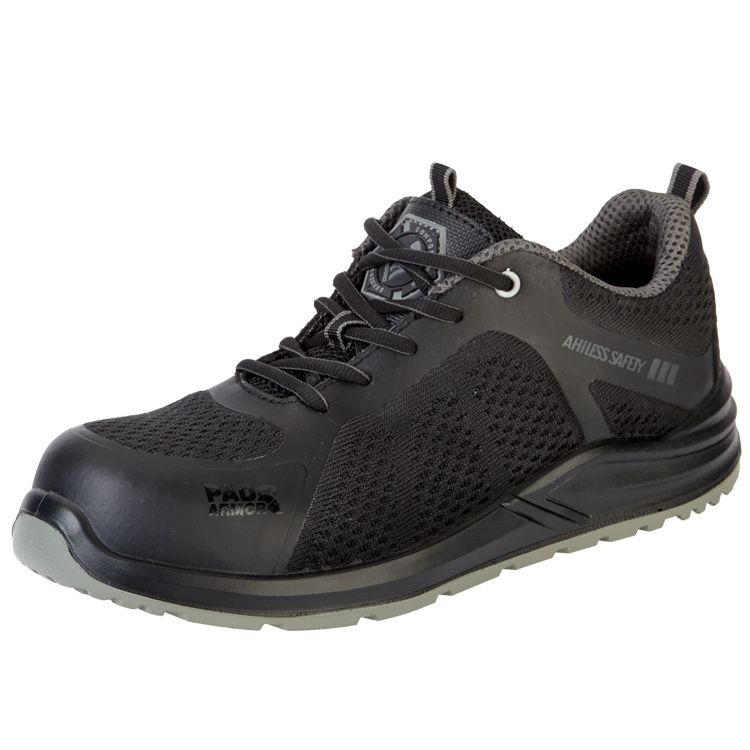 Полуботинки Капер, цв. чёрно-серый, КП, ПУ/ПУ