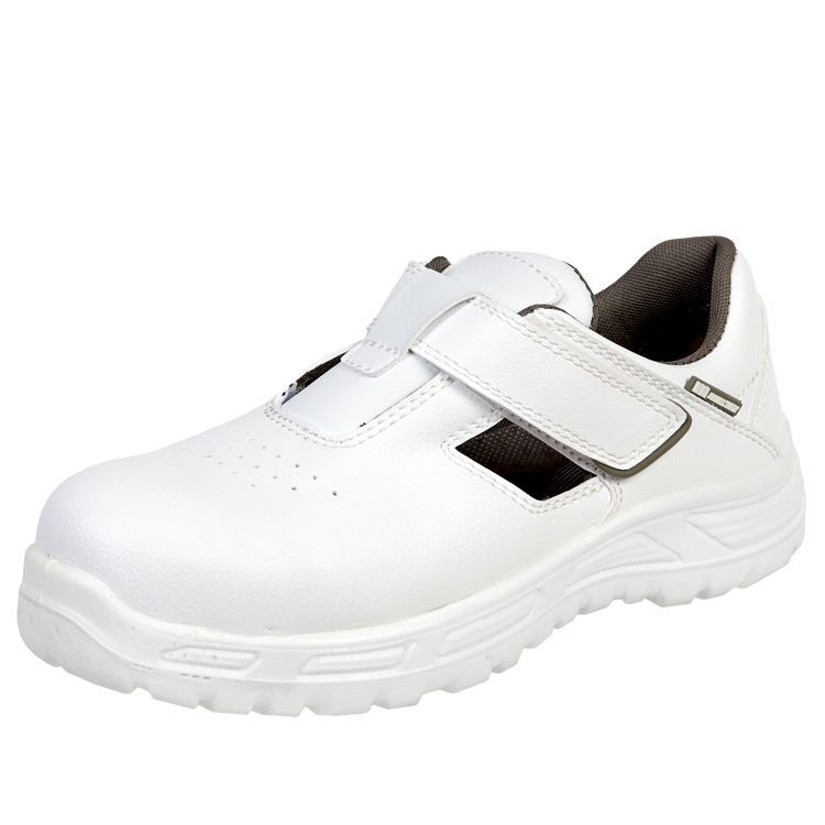 Полуботинки с перфорацией (сандалии) Райм, белый, КП, ПУ