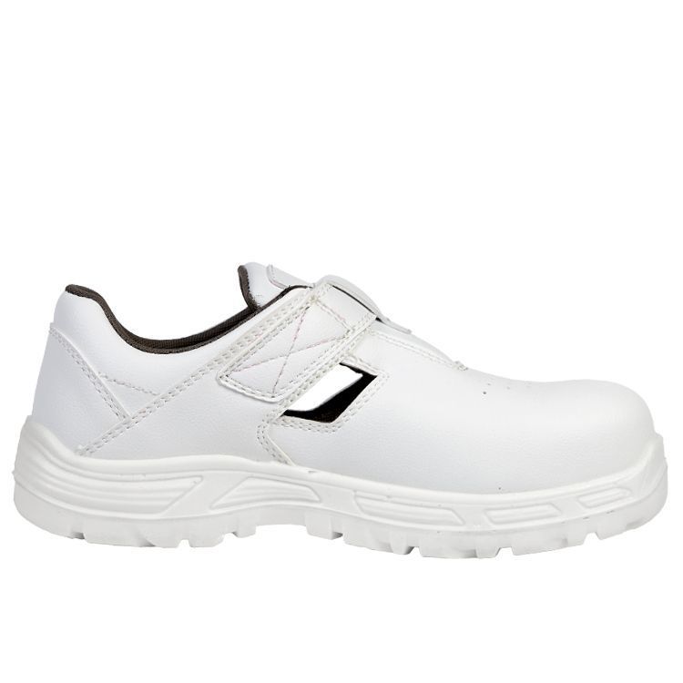 Полуботинки с перфорацией (сандалии) Райм, белый, КП, ПУ