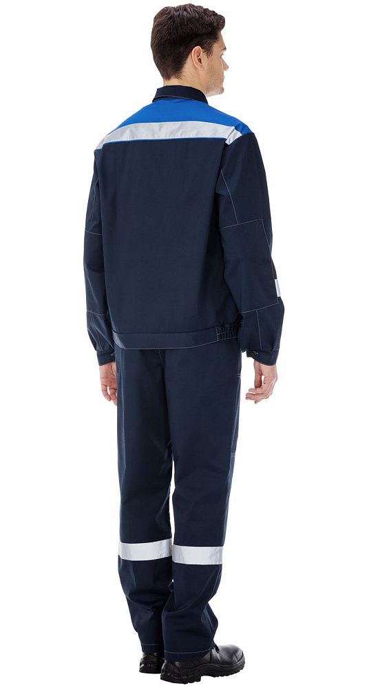 Костюм мужской рабочий Тимбер РФ синий-василек с ПК